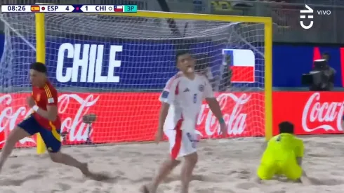 La Roja playera no pudo en su segundo partido del Mundial de Fútbol Playa en Seychelles.