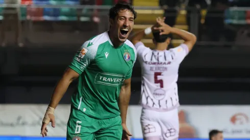 Así celebró Guiffrey el gol de la victoria itálica.