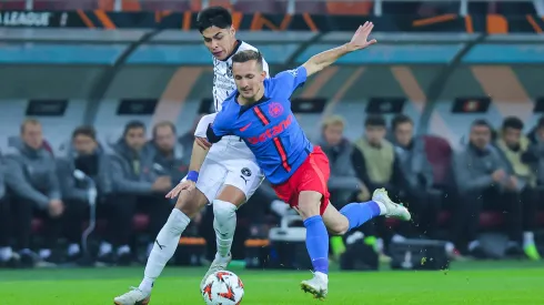 Darío Osorio hizo un golazo en Dinamarca.