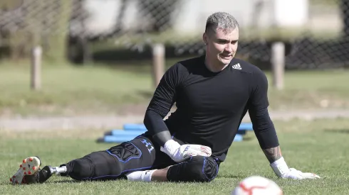 Cristóbal Campos en sus entrenamientos con Luis Marín en el Sifup.