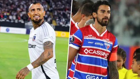 Arturo Vidal y Martin Lucero se enfrentarán este martes.