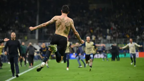 Acerbi puso el empate en los últimos minutos de juego, para el Inter.