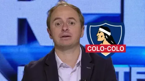 El periodista se lanzó con todo contra la figura alba.