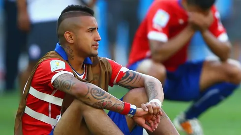 Arturo Vidal dio a conocer el mayor de sus secretos sobre la lesión en 2014.