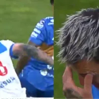 Asta-Buruaga comete otro error que termina en gol: pierde la pelota y Everton le anota a la UC en 38 segundos
