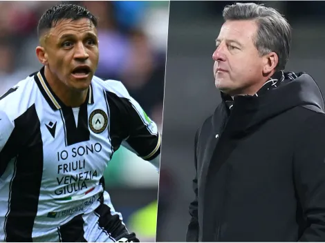 Le declaran la guerra al DT de Udinese por ningunear a Alexis