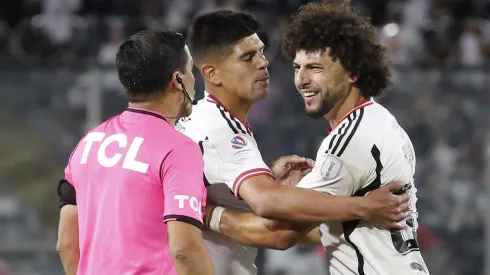 Esteban Pavez y Maxi Falcón en Colo Colo.