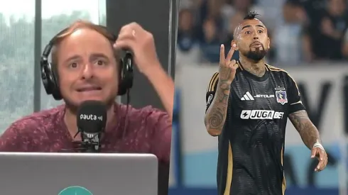 Vidal se fue expulsado por una insólita situación.