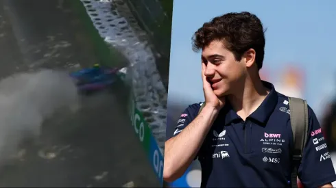 Franco Colapinto no lo pasó bien en la clasificación.