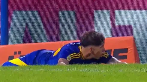 Carlos Palacios terminó llorando en la Bombonera