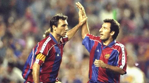 Hristo Stoichkov en Barcelona.