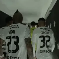La arenga de Arturo Vidal al plantel en el Lado B de Colo Colo