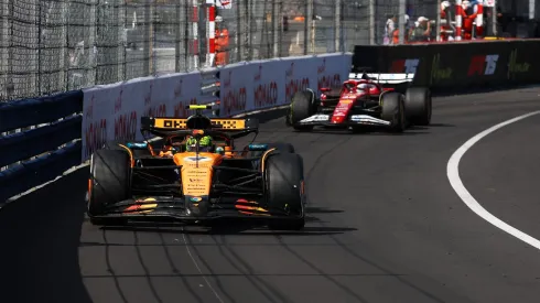 Lando Norris superó a Charles Leclerc en el GP de Mónaco.
