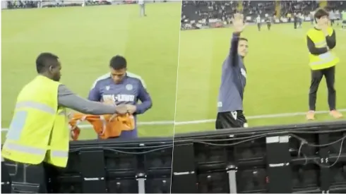 Alexis le entregó felicidad a un hincha chileno en Udine