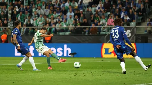 El Real Betis se puso en ventaja a los nueve minutos