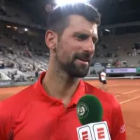 Djokovic se entera en vivo del triunfo del PSG en la Champions y lanza broma sobre su “frustración”