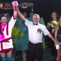 Duro golpe: Daniela “Leona” Asenjo cae en Kazajistán y no puede recuperar el título Mundial IBO