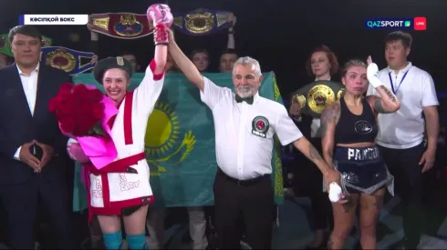 La "Leona" no pudo recuperar el título supermosca de la IBO ante Angelina Lukas.