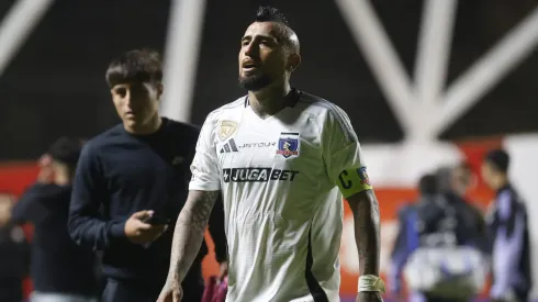 Arturo Vidal marcó el gol de Colo Colo ante La Calera.