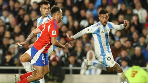 Nicolás González no podrá jugar ante Chile.