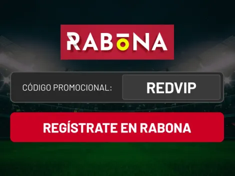 Código promocional Rabona REDVIP: 100% de tu depósito hasta $120,000 CLP