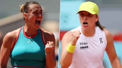 Aryna Sabalenka e Iga Swiatek