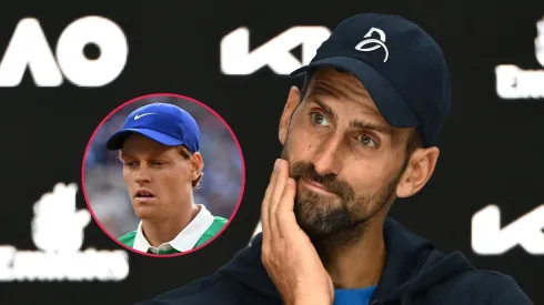 Jannik Sinner y Novak Djokovic