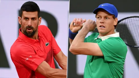 Novak Djokovic y Jannik Sinner