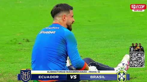 La figura de Ecuador que se lesiona previo al encuentro que marca el debut de Carlo Ancelotti con Brasil.
