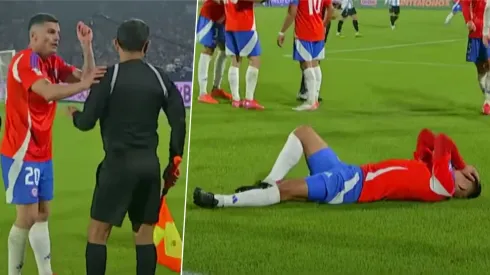 La falta contra Fabián Hormazábal que reclamaron como algo más por parte de Nicolás Tagliafico.