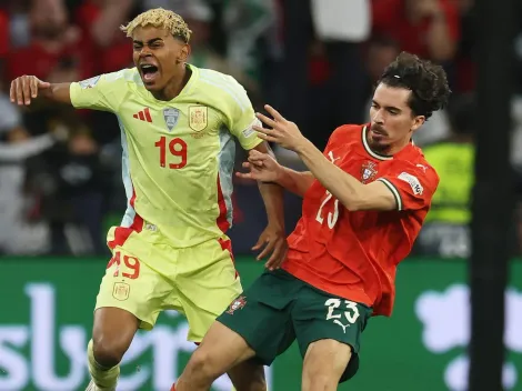 Video: El polémico gesto de Yamal con CR7 y Portugal