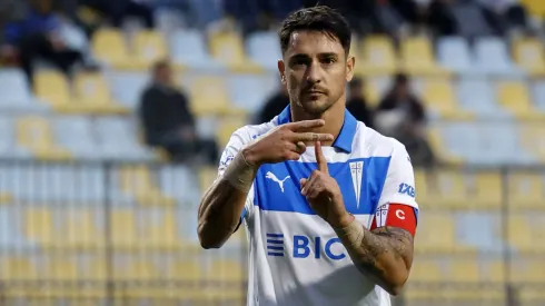 Fernando Zampedri es el capitán y goleador histórico de Católica.