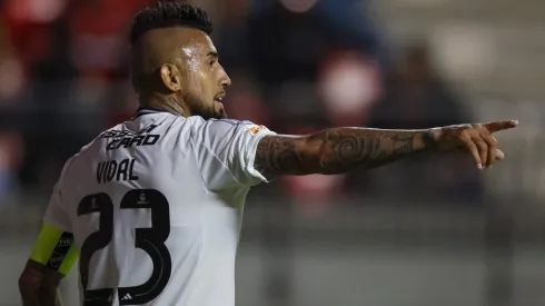 Arturo Vidal marcó el gol de la victoria alba ante Unión La Calera.