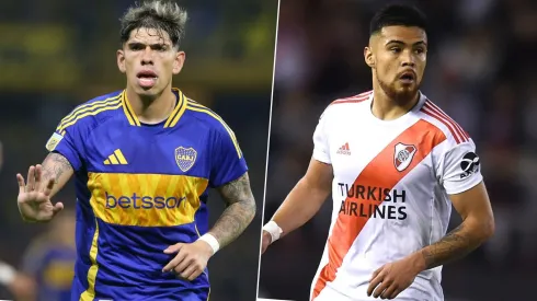 Paulo Díaz y Carlos Palacios juegan actualmente en la liga argentina.