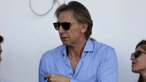 Así fue la primera aparición de Ricardo Gareca en una cancha en su llegada a Chile.