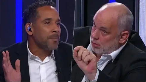 Jean Beausejour y Sebastián Esnaola se agarraron en vivo.