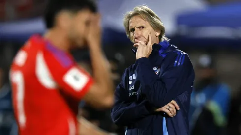 Gareca se despidió de los jugadores antes de hablar con la prensa