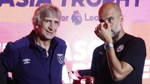 Pep Guardiola y Manuel Pellegrini salieron al baile por la selección chilena.
