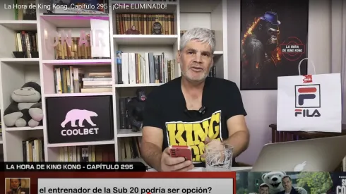 Juan Cristóbal Guarello habló de Bonvallet.