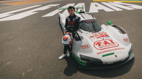 Nicolás Pino logró el podio en las 24 horas de Le Mans en el 2023.