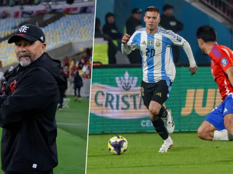 Mastantuono sale al baile en filosófica explicación de Sampaoli: "Hace..."