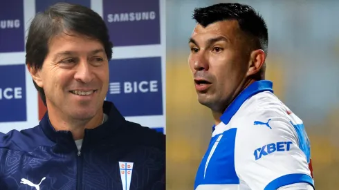 Daniel Garnero y Gary Medel coincidieron desde el comienzo.