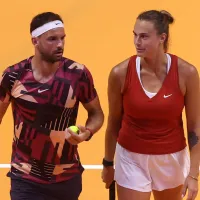 Aryna Sabalenka revela que Grigor Dimitrov le “rogó” para jugar dobles mixtos en el US Open