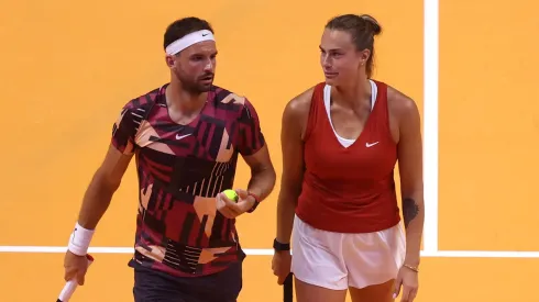 Grigor Dimitrov y Aryna Sabalenka