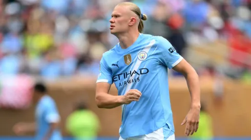 Erling Haaland fue suplente en el debut de Manchester City en el Mundial de Clubes 2025.