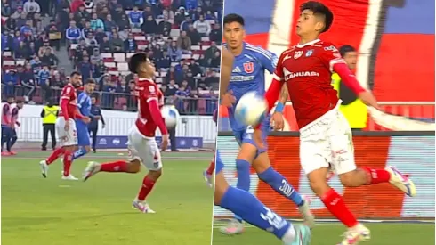 La mano del jugador de Iquique fue revisada en varios planos.