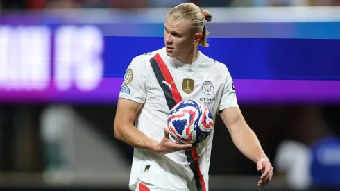 Erling Haaland anotó su primer gol en el Mundial de Clubes en la goleada de Manchester City sobre Al-Ain.