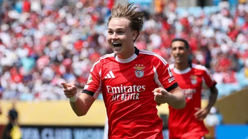 Andreas Schjelderup marcó el tanto de la victoria de Benfica sobre Bayern Múnich en la tercera fecha del Mundial de Clubes.