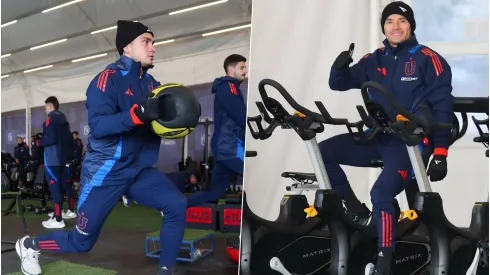 Los jugadores de U de Chile volvieron a los entrenamientos.