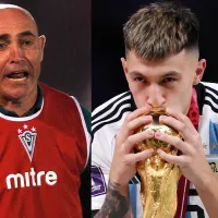 La increíble polémica entre el campeón mundial Lisandro Martínez y… ¡un ex DT de Wanderers!